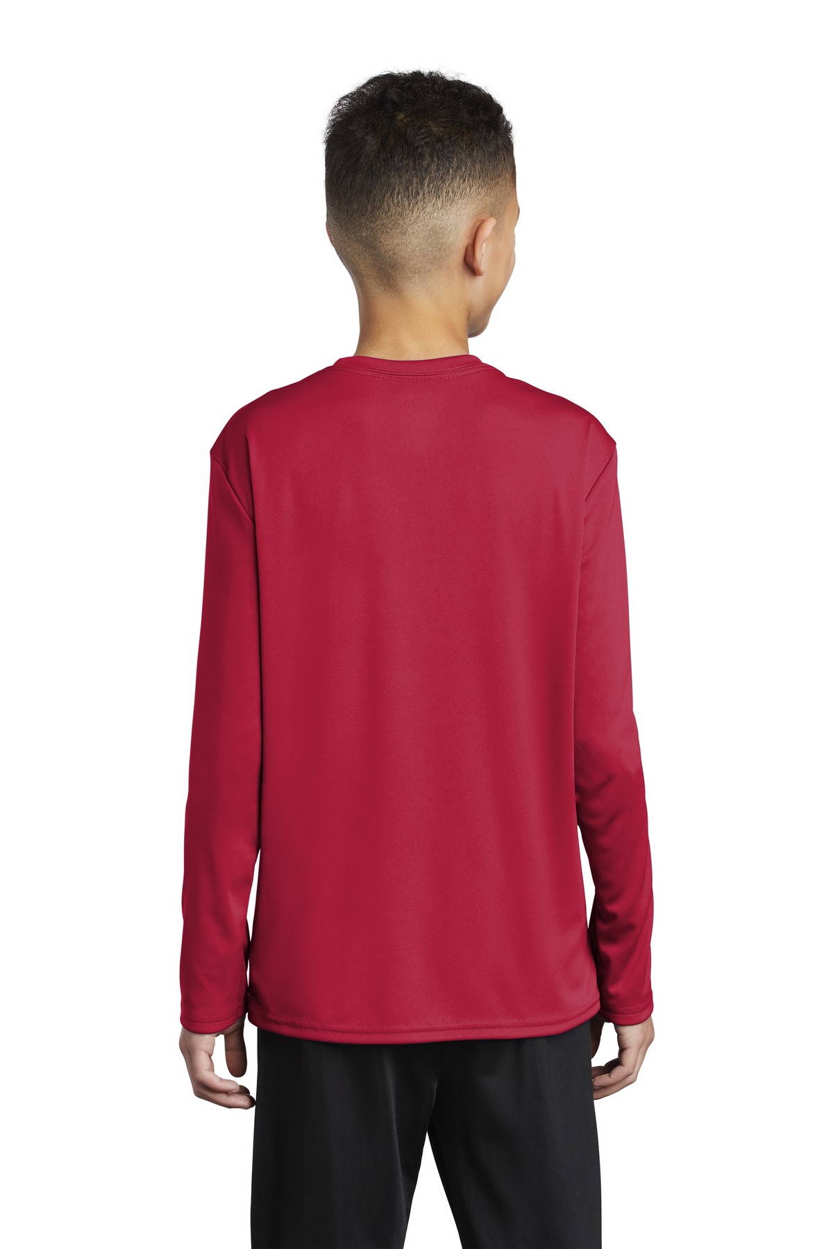 Port & Co Youth Long Sleeve Performance Tee PC380YLS 44