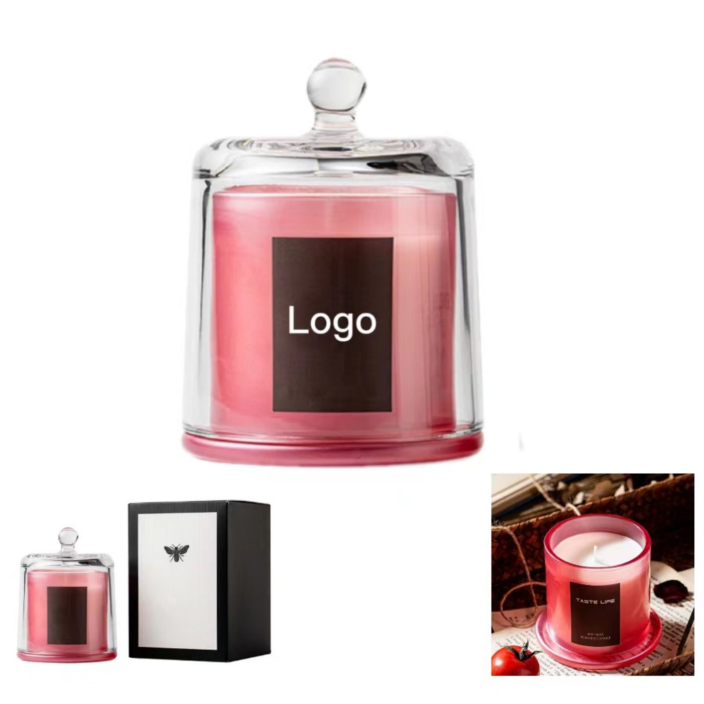 Cap Shade Soybean Wax Candle 2
