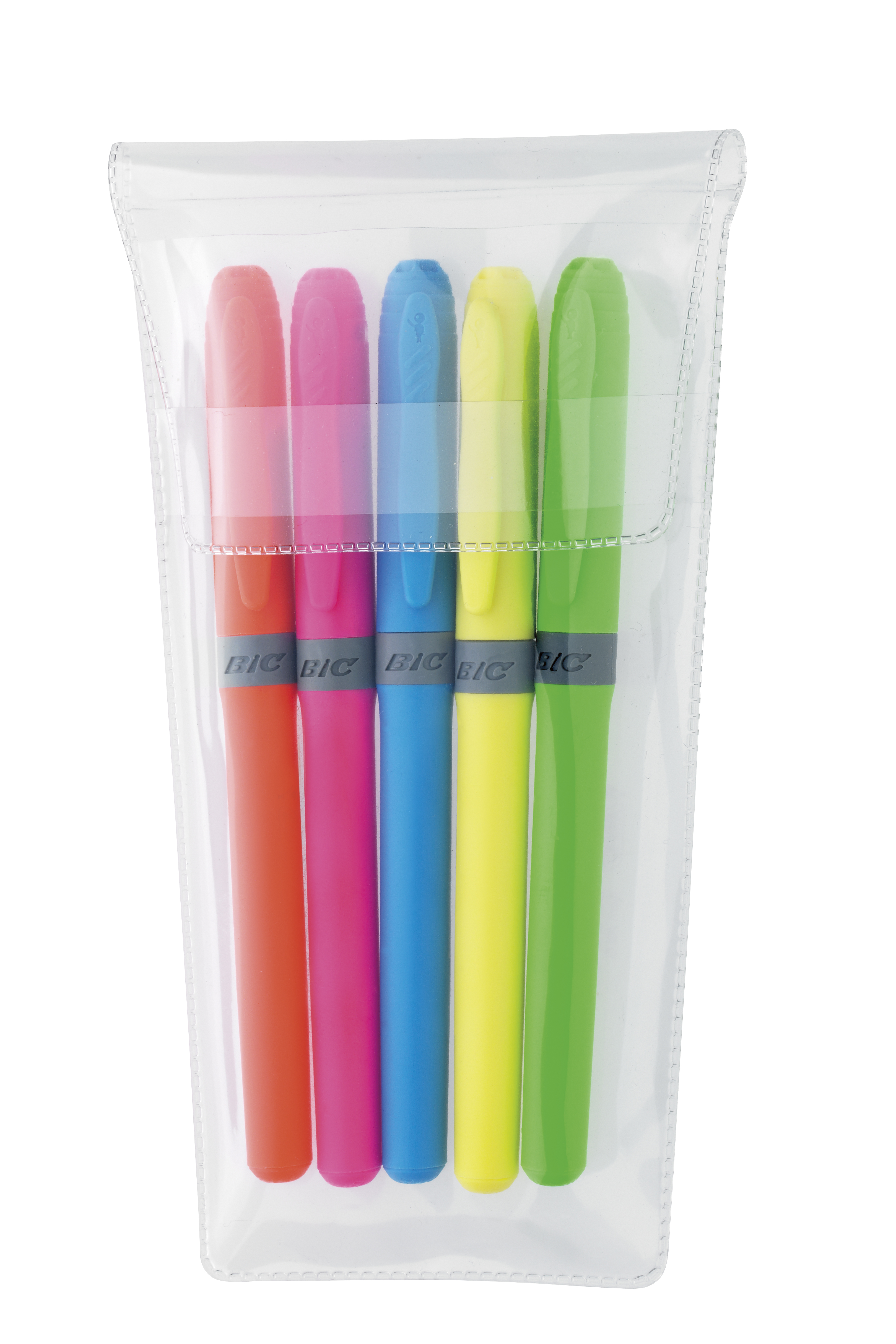 BIC® Brite Liner Grip™ 5-Pack 2