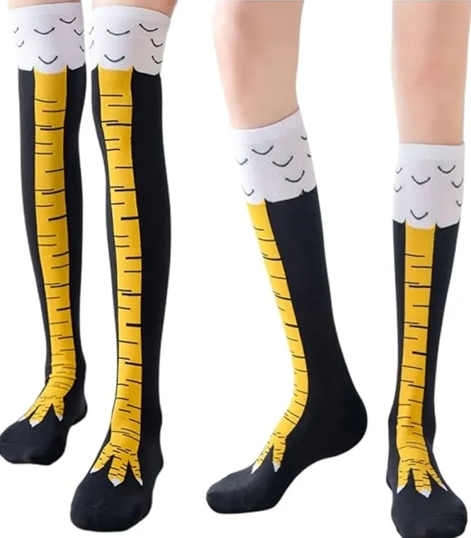 Halloween Chicken Socks for Kids and Adults 4