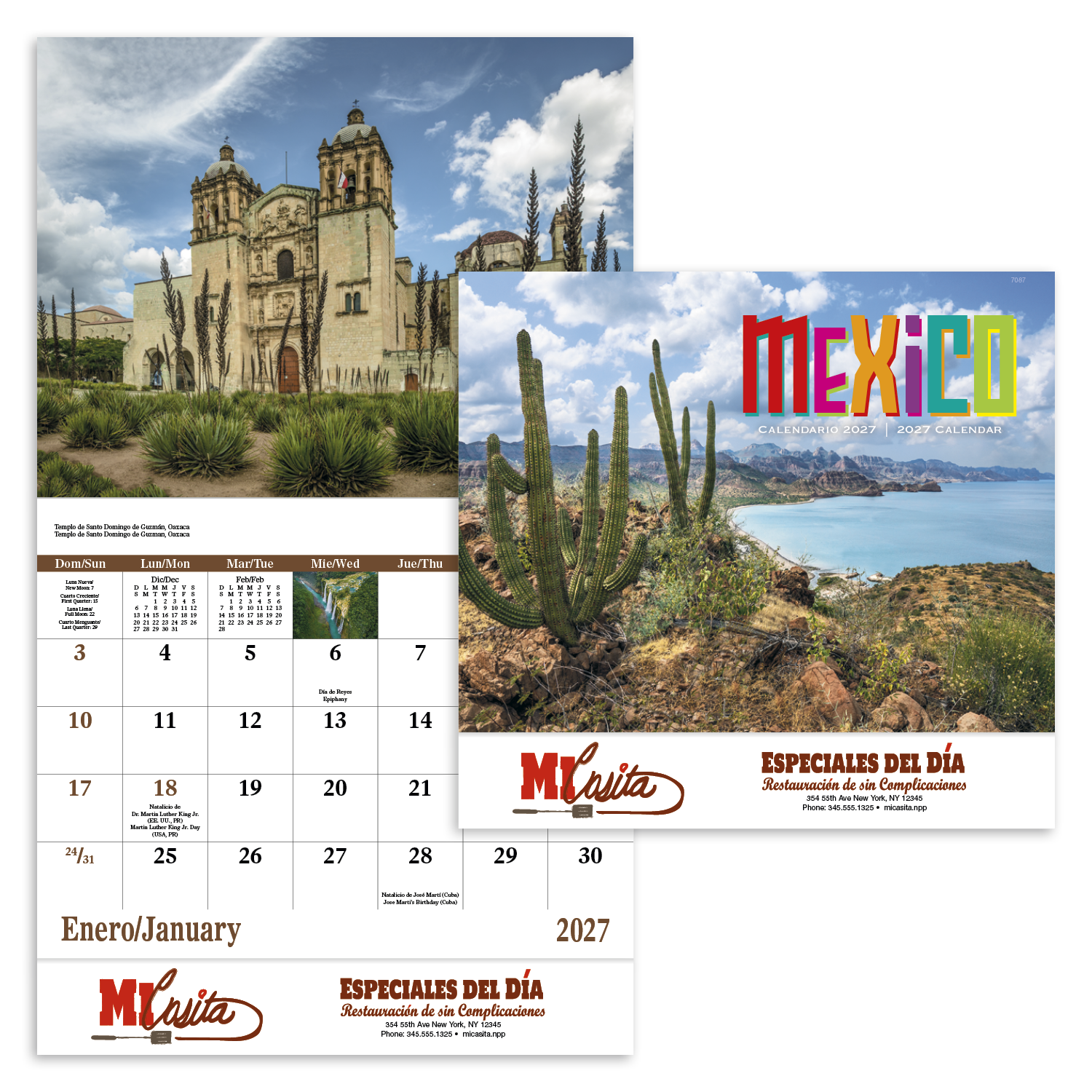 Good Value™ Mexico - Stapled Calendar 33