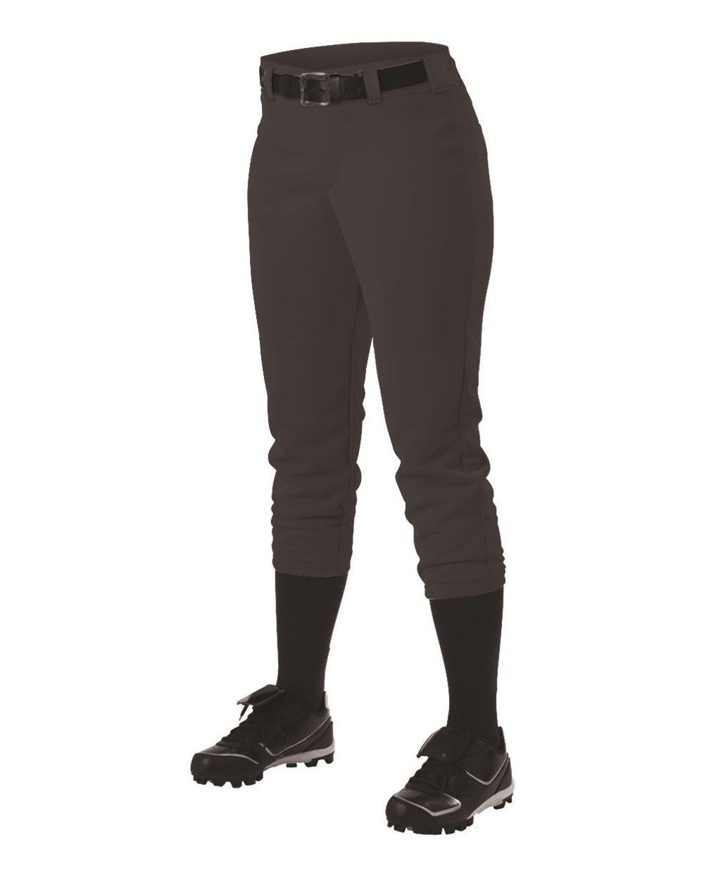 Girls' Fastpitch Softball Pants with Belt Loops - 605PBWY 6