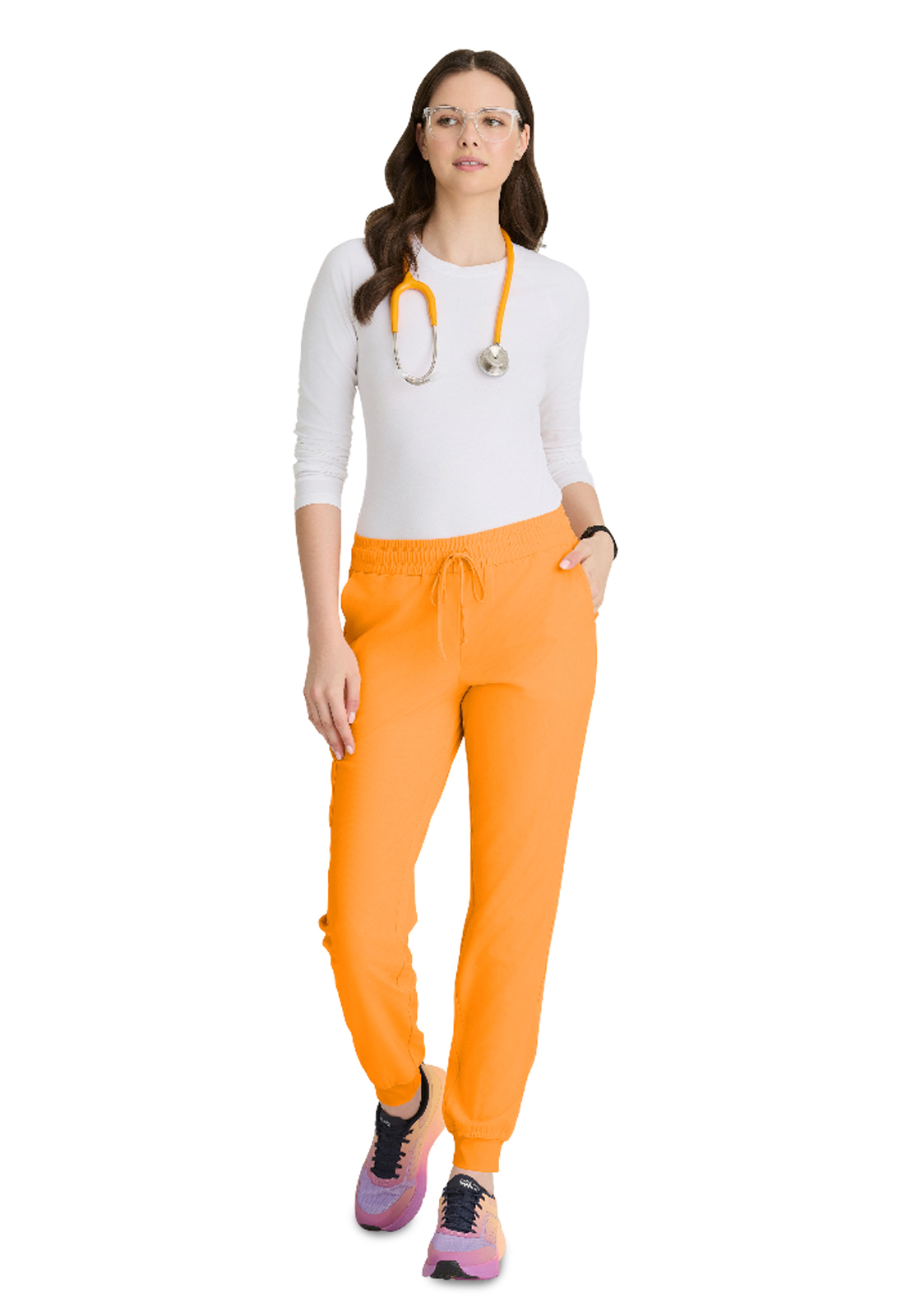 Skechers - Women's Four-Pocket Low-Rise Theory Jogger Scrub Pant 72