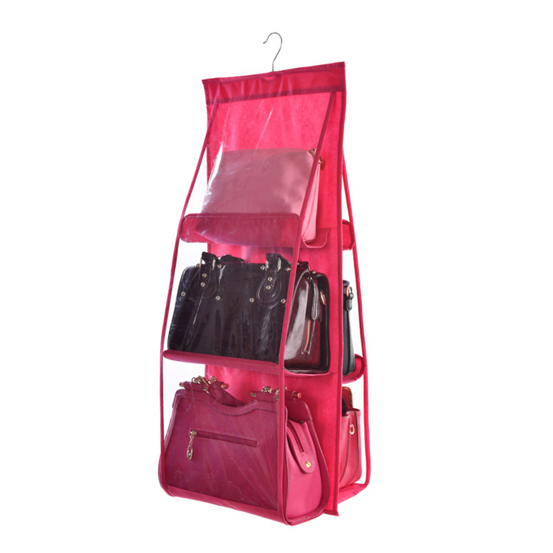 Clear Hanging Handbag Organizer 3