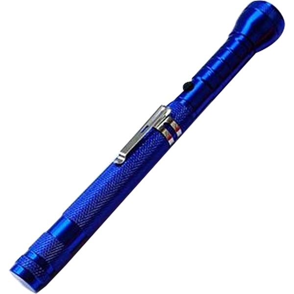 Magnetic 3 LED Telescopic Flashlight 10