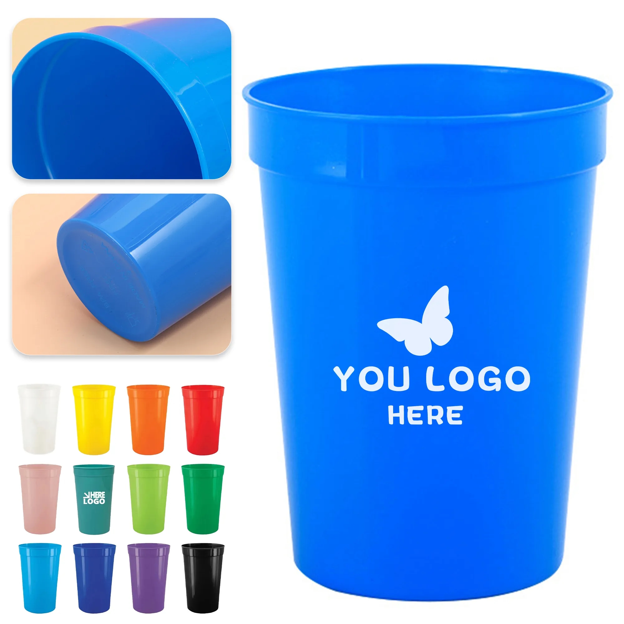 Reusable Plastic Stadium Cups 1