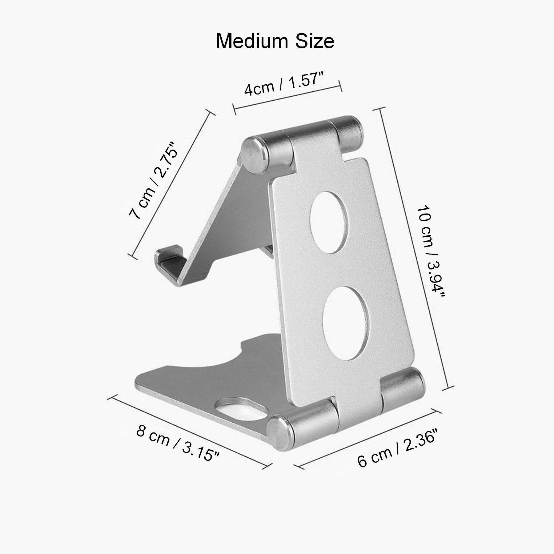 Adjustable Foldable Desktop Phone Holder 10