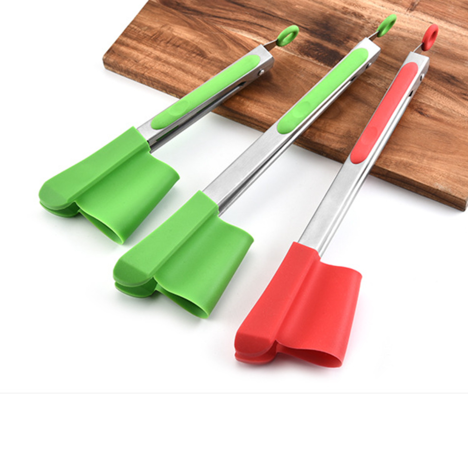 Retractable Fan-Shaped One-Piece Food Clip 4