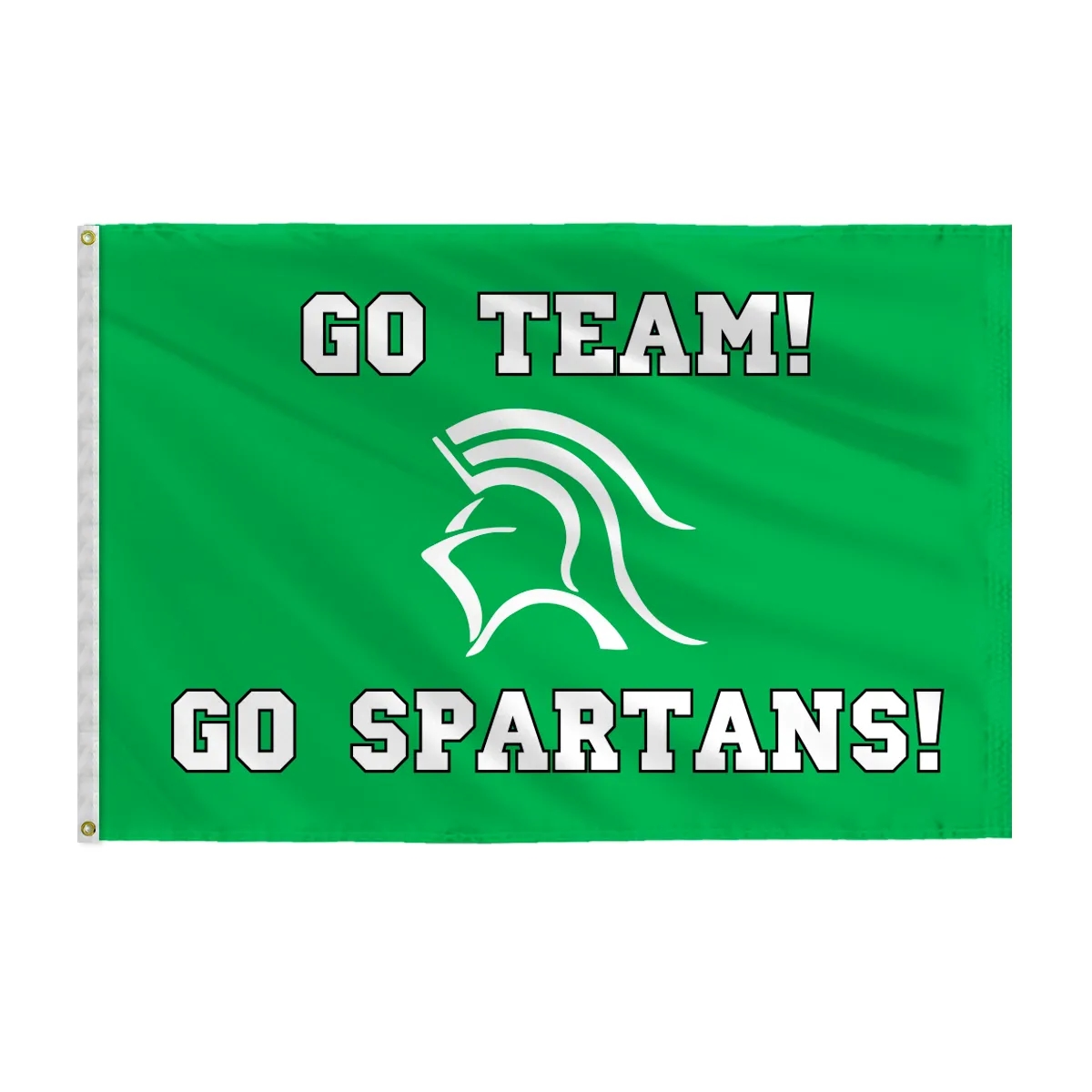 Spartan Mascot Flags 4