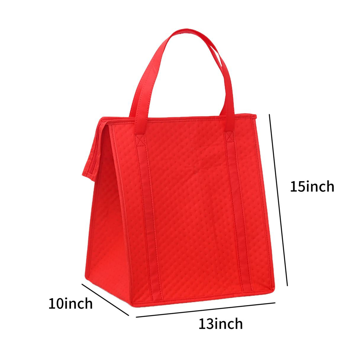 Thermal Lined Non Woven Tote For Food Transport 1