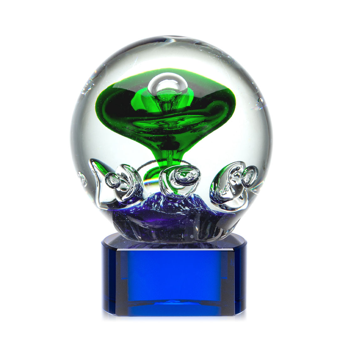 Aquarius Award on Paragon Base - Blue 3