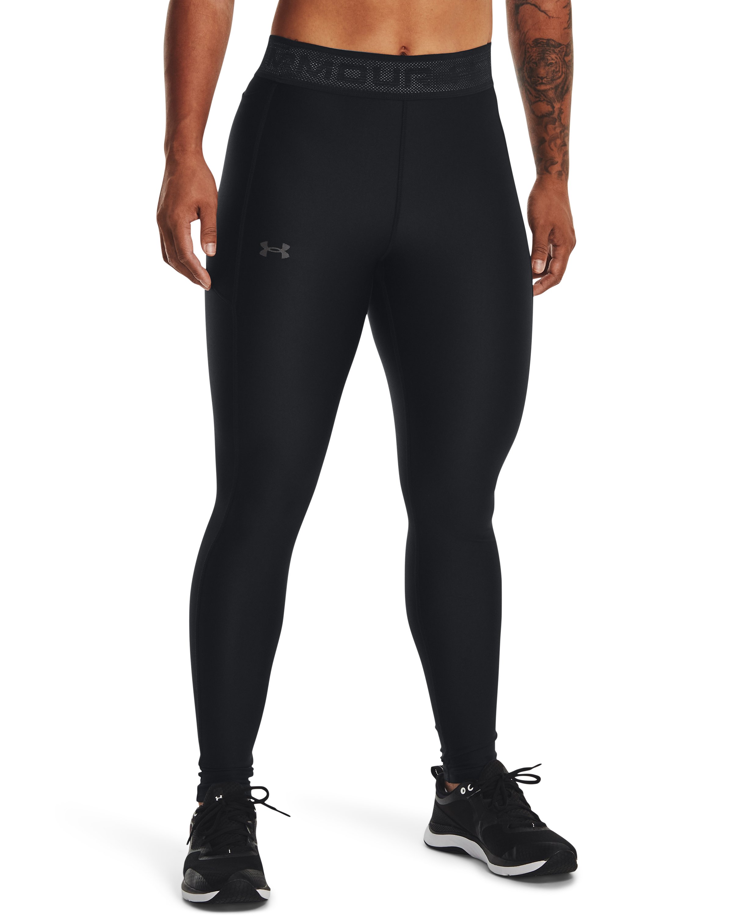 HeatGear Branded Waistband Women's Leggings 6