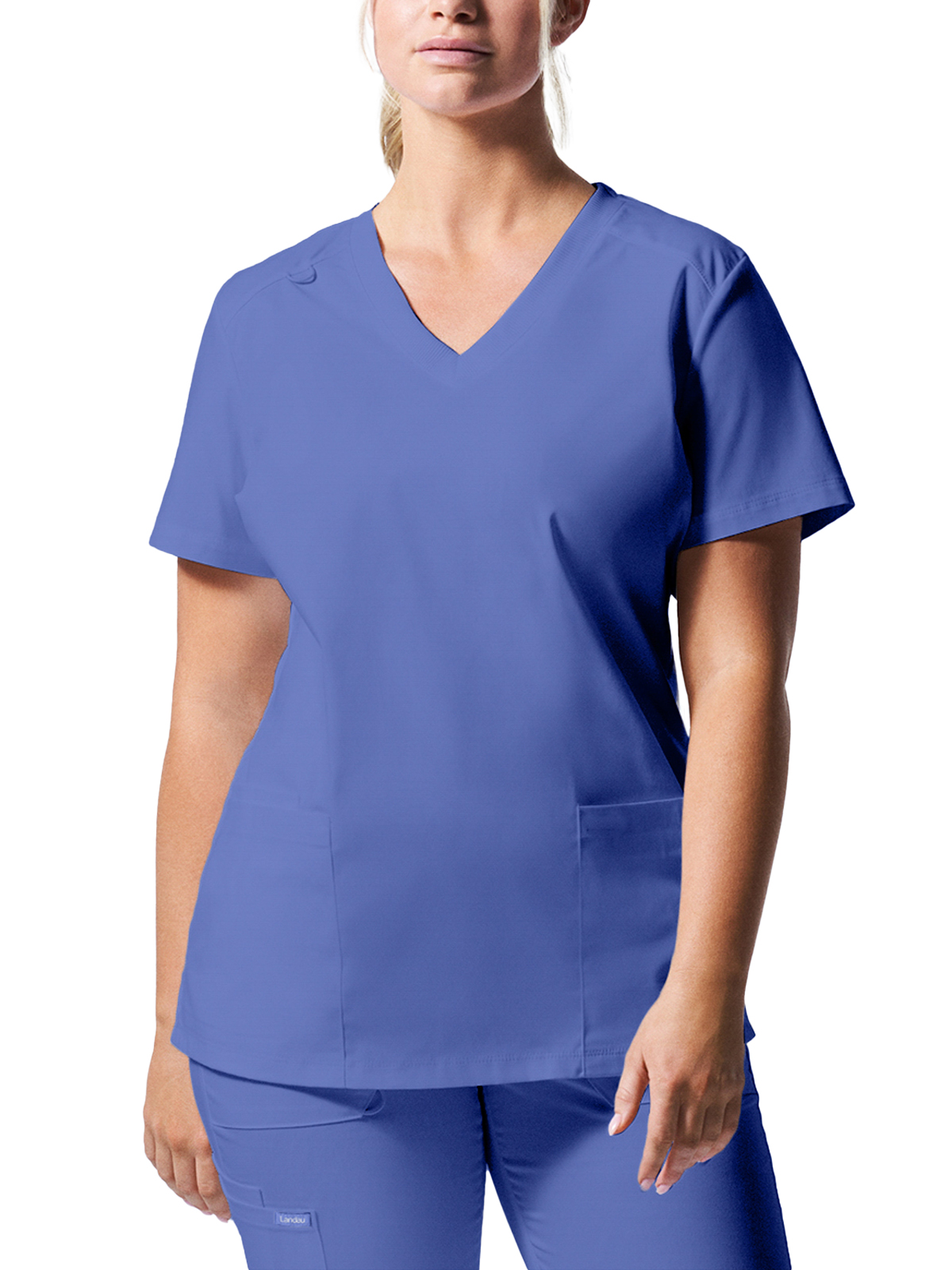 Landau - ProFlex - Women's Three-Pocket V-Neck Top 21