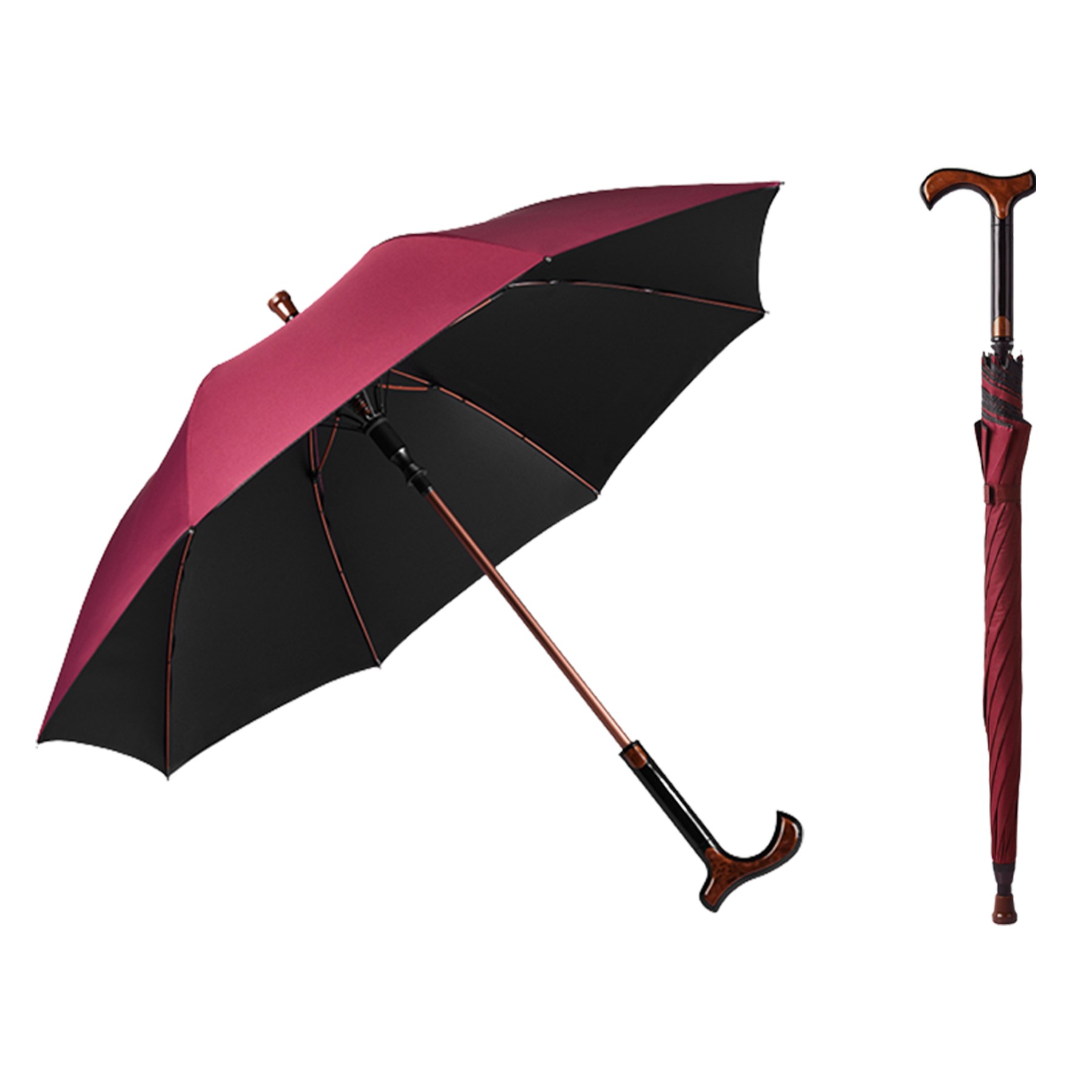 Two-In-One Long-Handled Umbrella 2