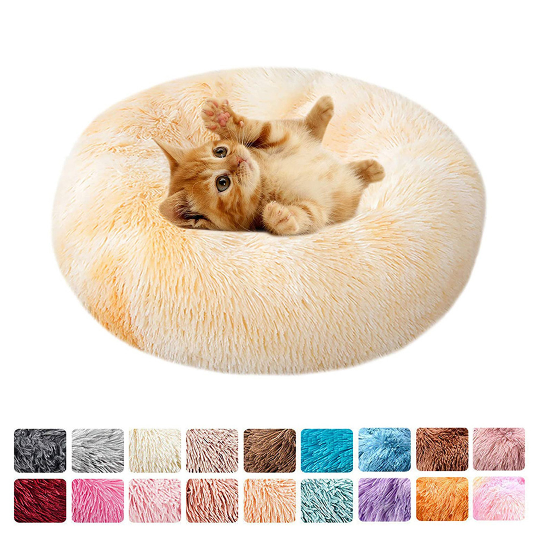 Fluffy Pet Cushion Bed 2