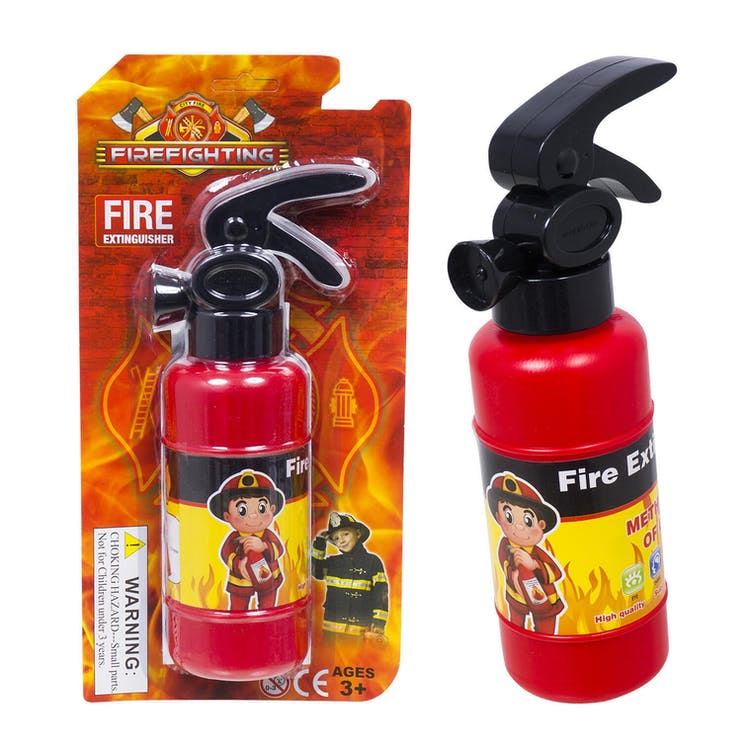 Fire Extinguisher Toys - Red Black Ages 3+ 2