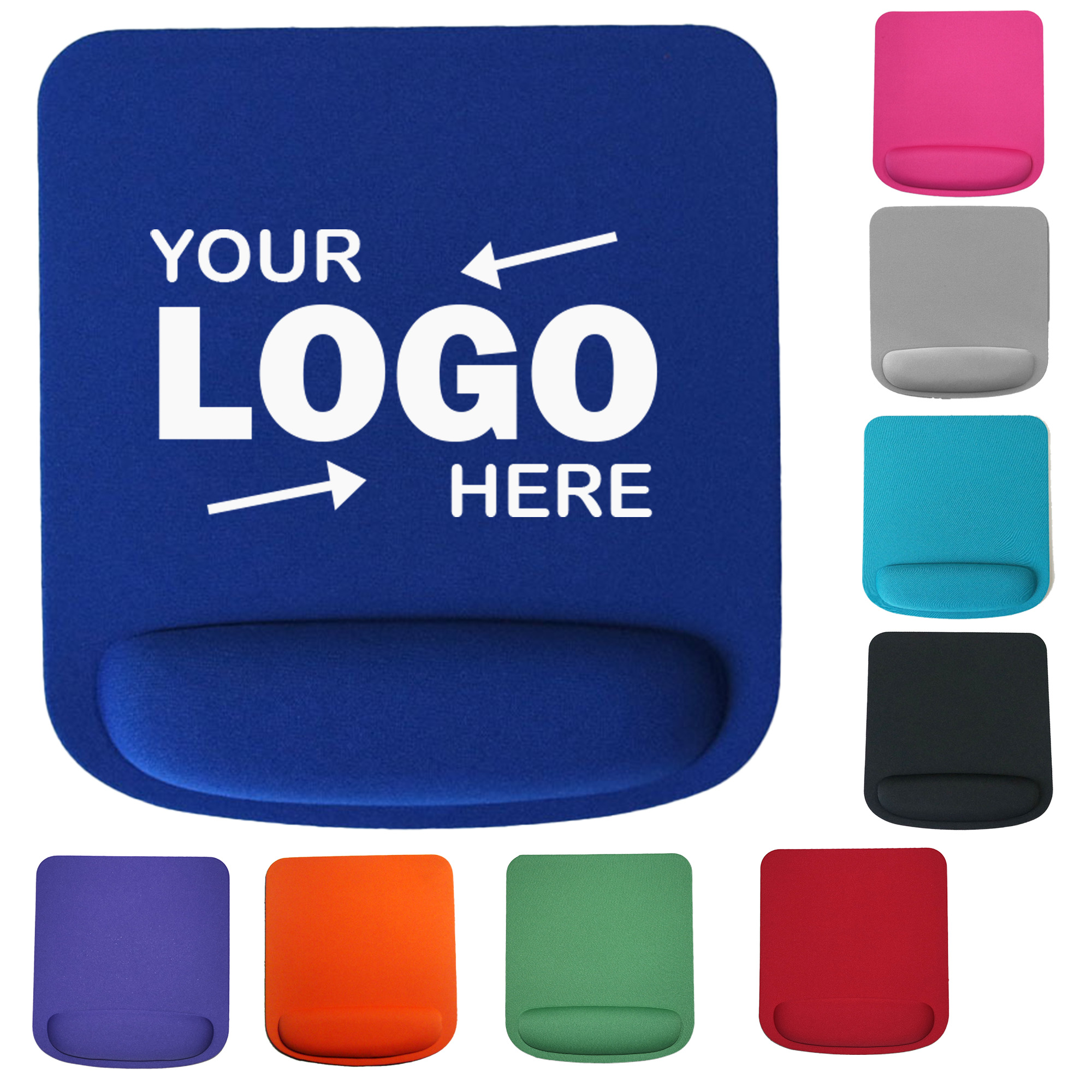 Multi-Color EVA Mouse Pad with Wrist Rest Soft & Skin-Friendly 1