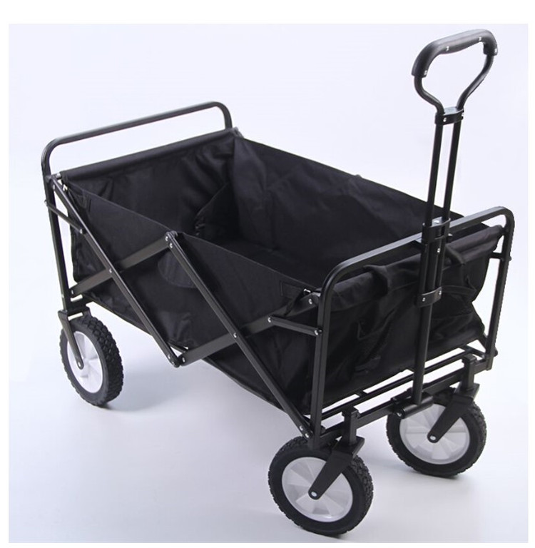 Collapsible Utility Wagon With Beach Wheel 2