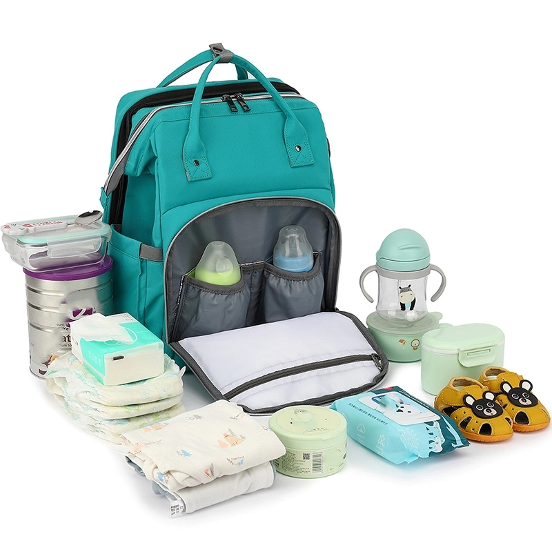 Multi Fuction Diaper Backpack With Changing Station 4