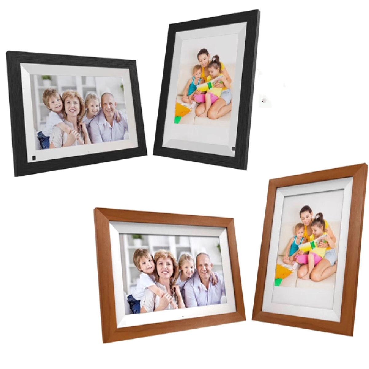 10.1" Diigital Photo Wood Frame 1