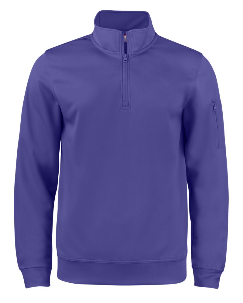 Clique Lift Solution-dyed Performance Unisex Half Zip Sweatshirt 39