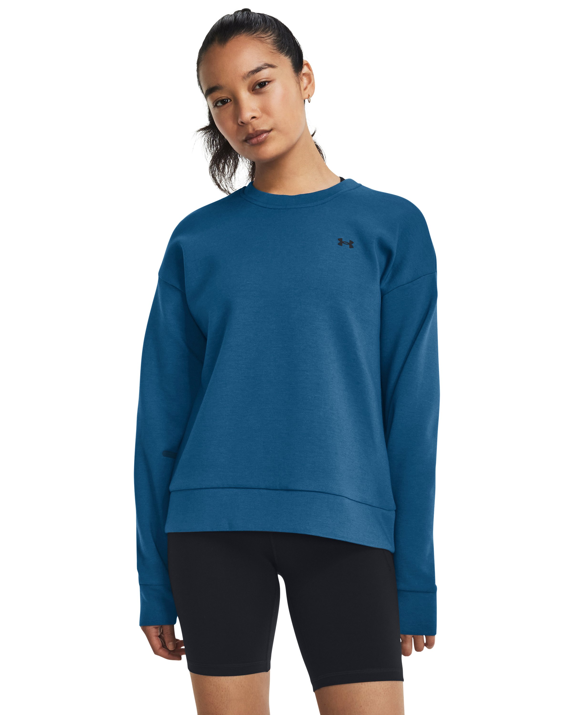 UA Unstoppable Fleece Women's Crew 8