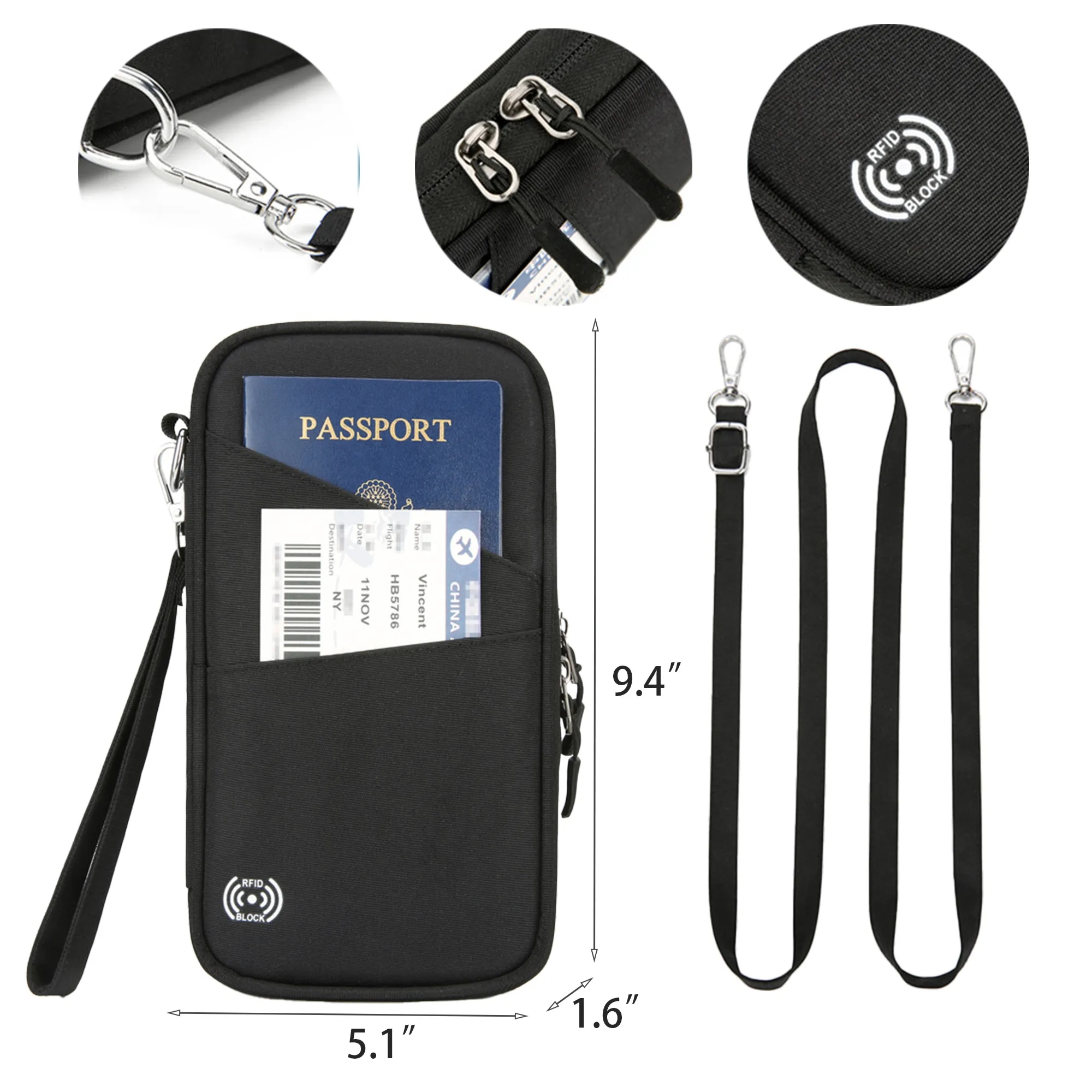 RFID Blocking Passport Holder 5