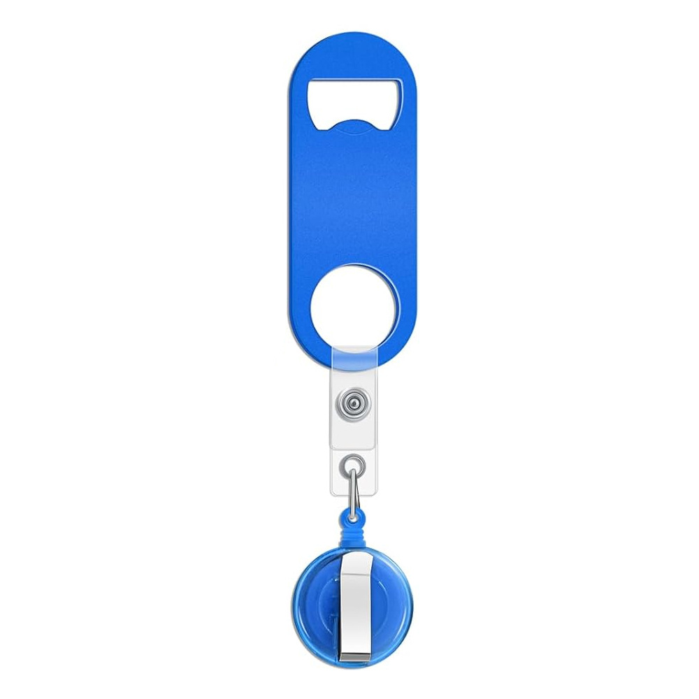Retractable Badge Holder W/ Beer Bottle Opener & Clip 9