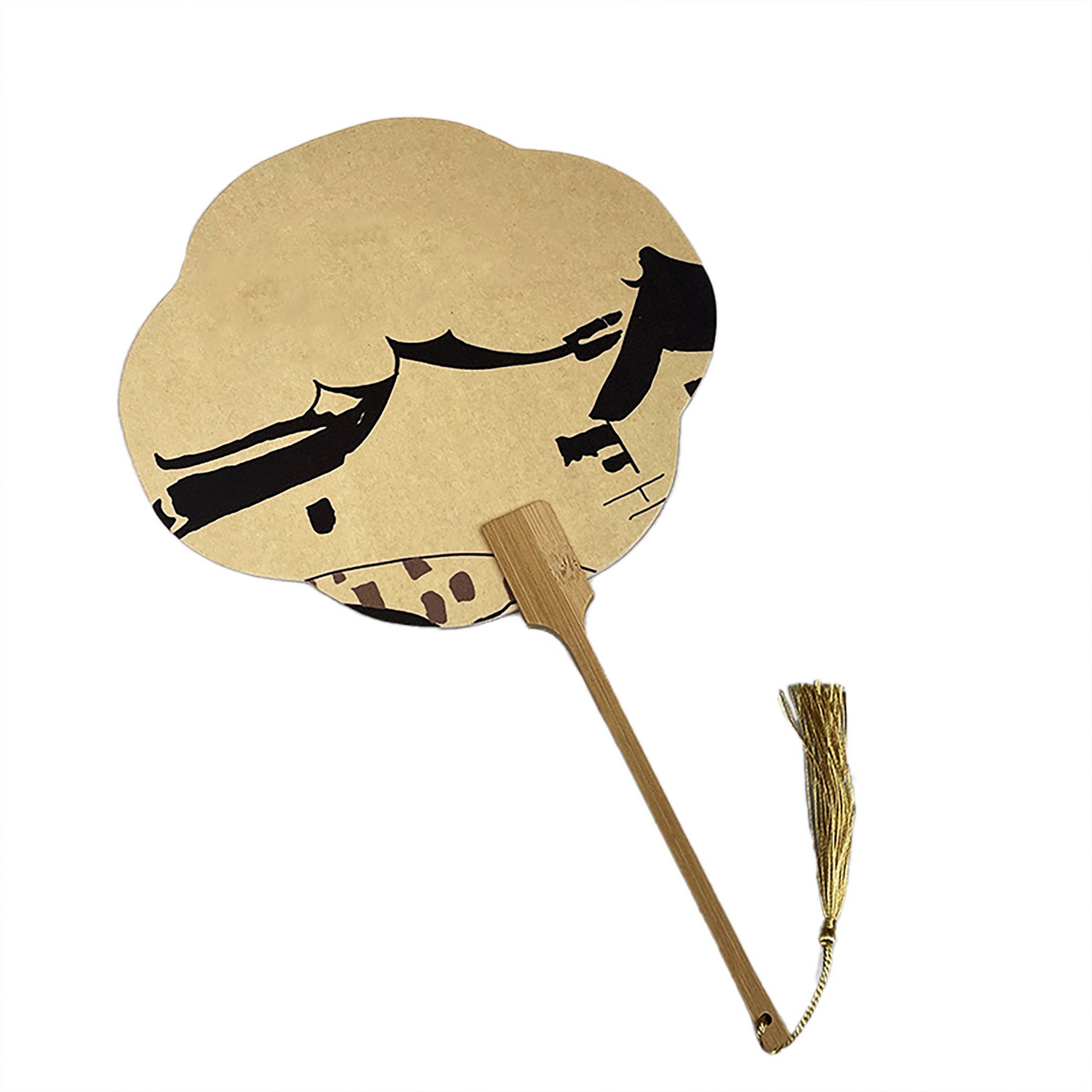 Round/ Octagon Sandwiched Hand Fan 3
