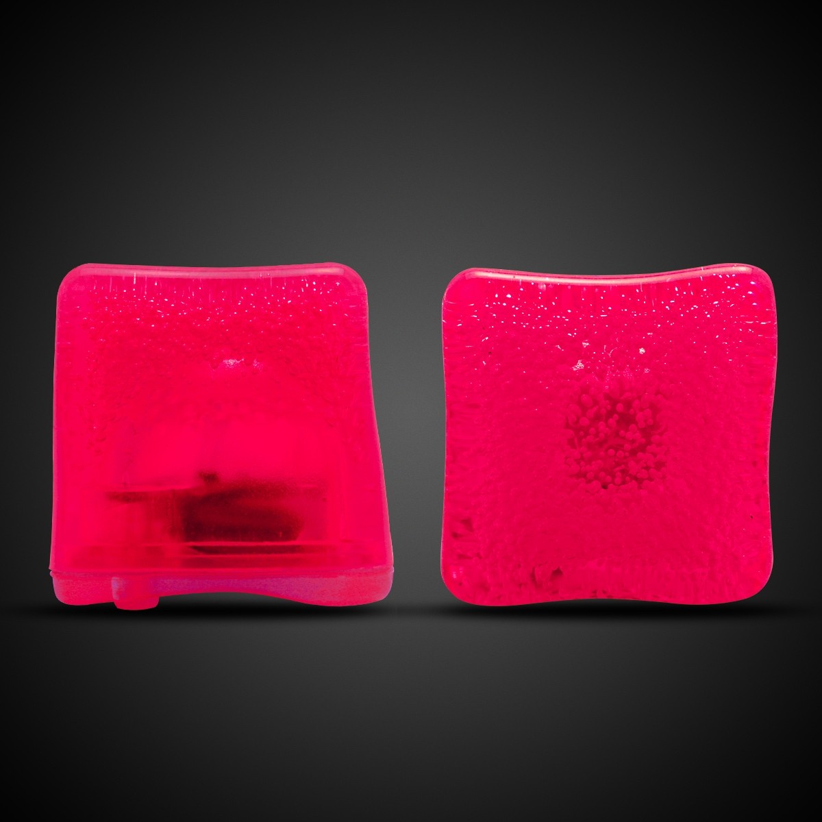 Neon Pink Lited Ice Cubes(Blank) 2