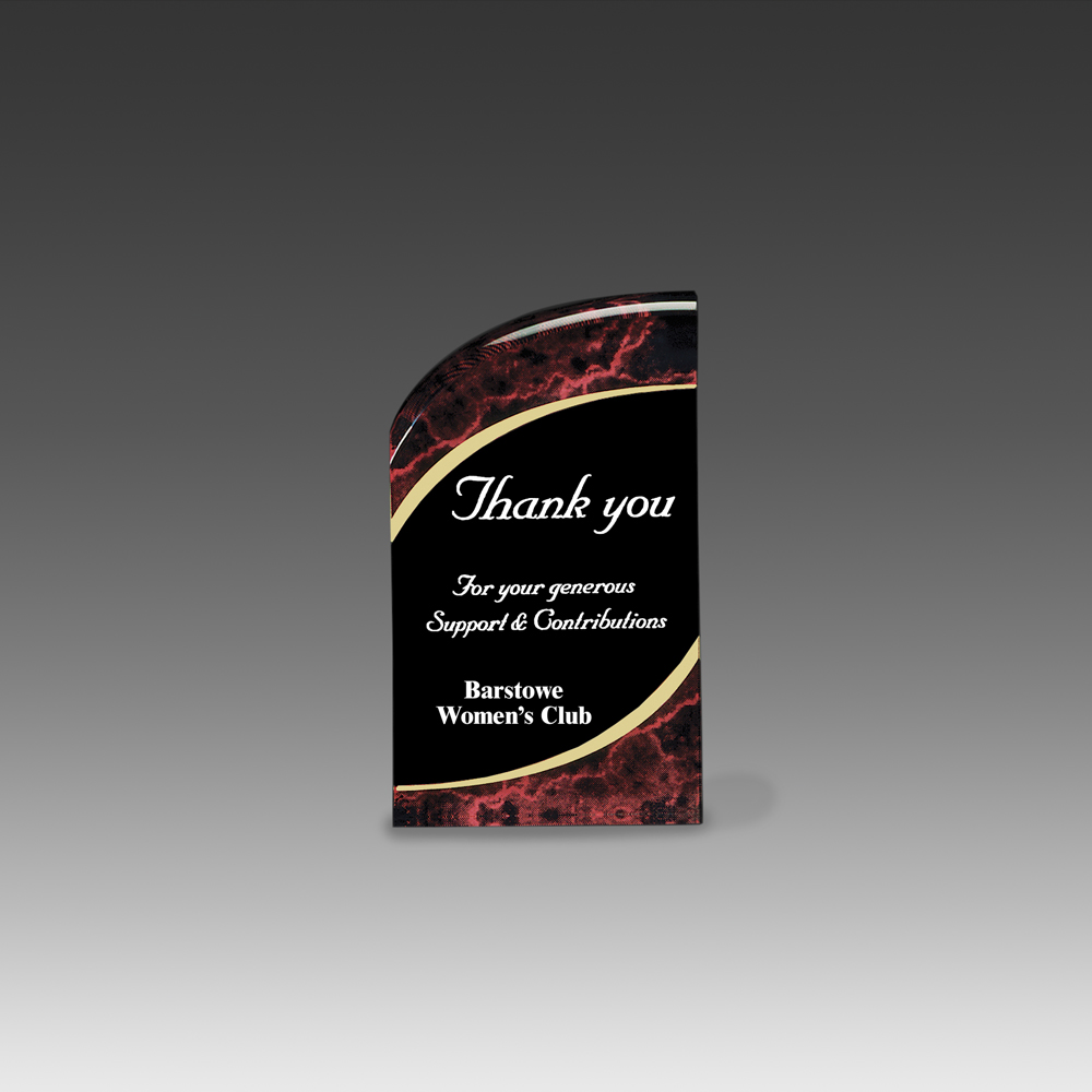 Radiance Marble Graphic Award (3"x6"x1") 2