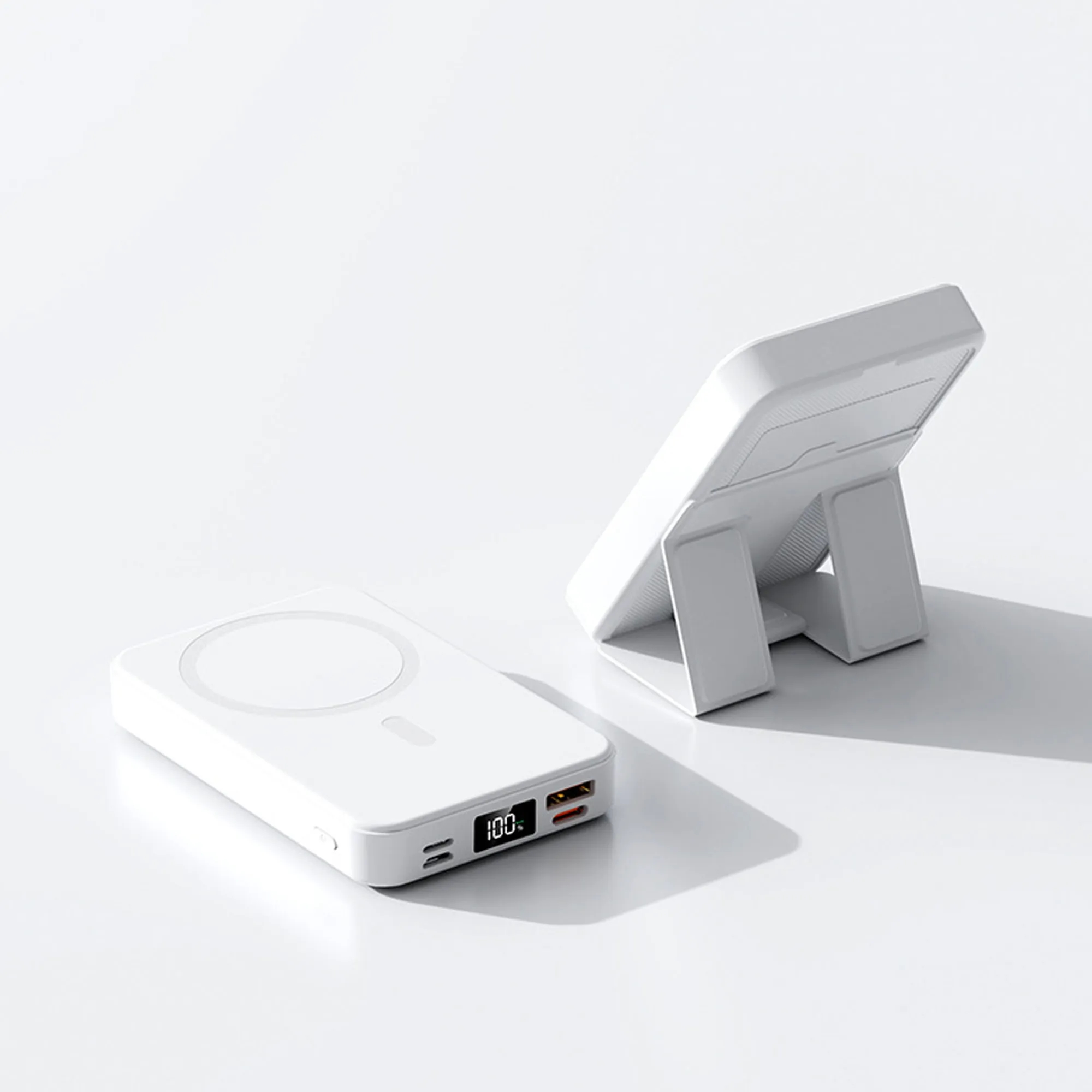 10000mAh Foldable Magnetic Wireless Portable Charger 1