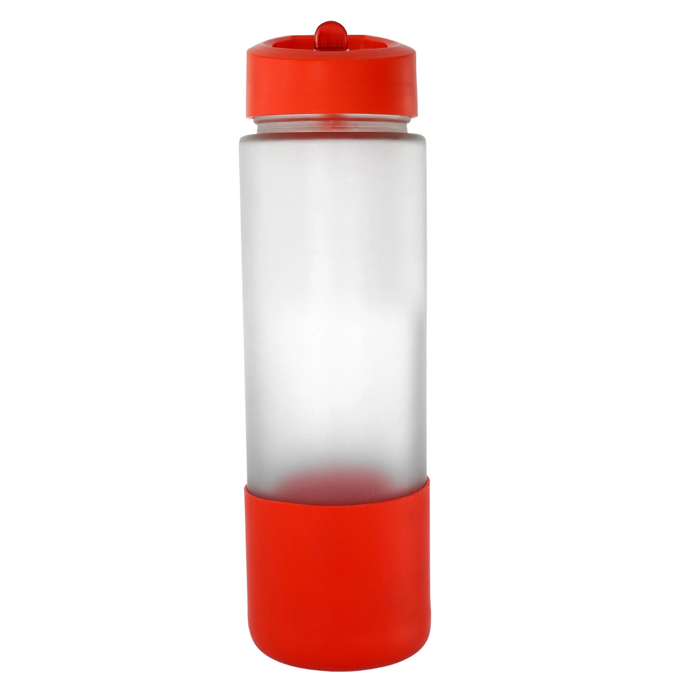 Pop Up 22 oz. Full Color Frosted Glass Grip Bottle 6