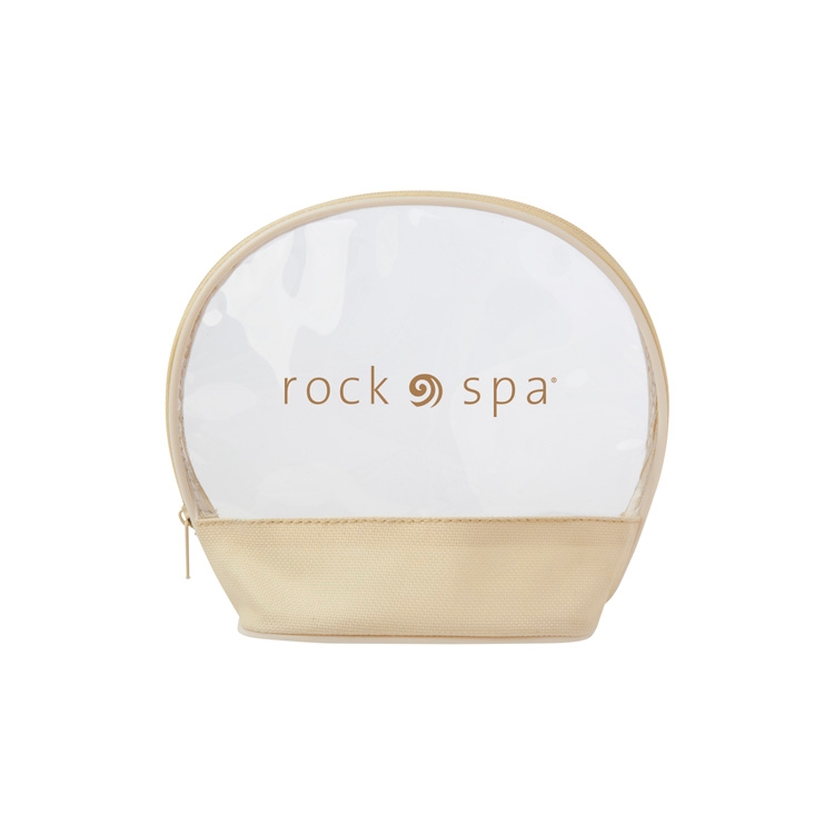 Clear Circular Amenity Bag 2