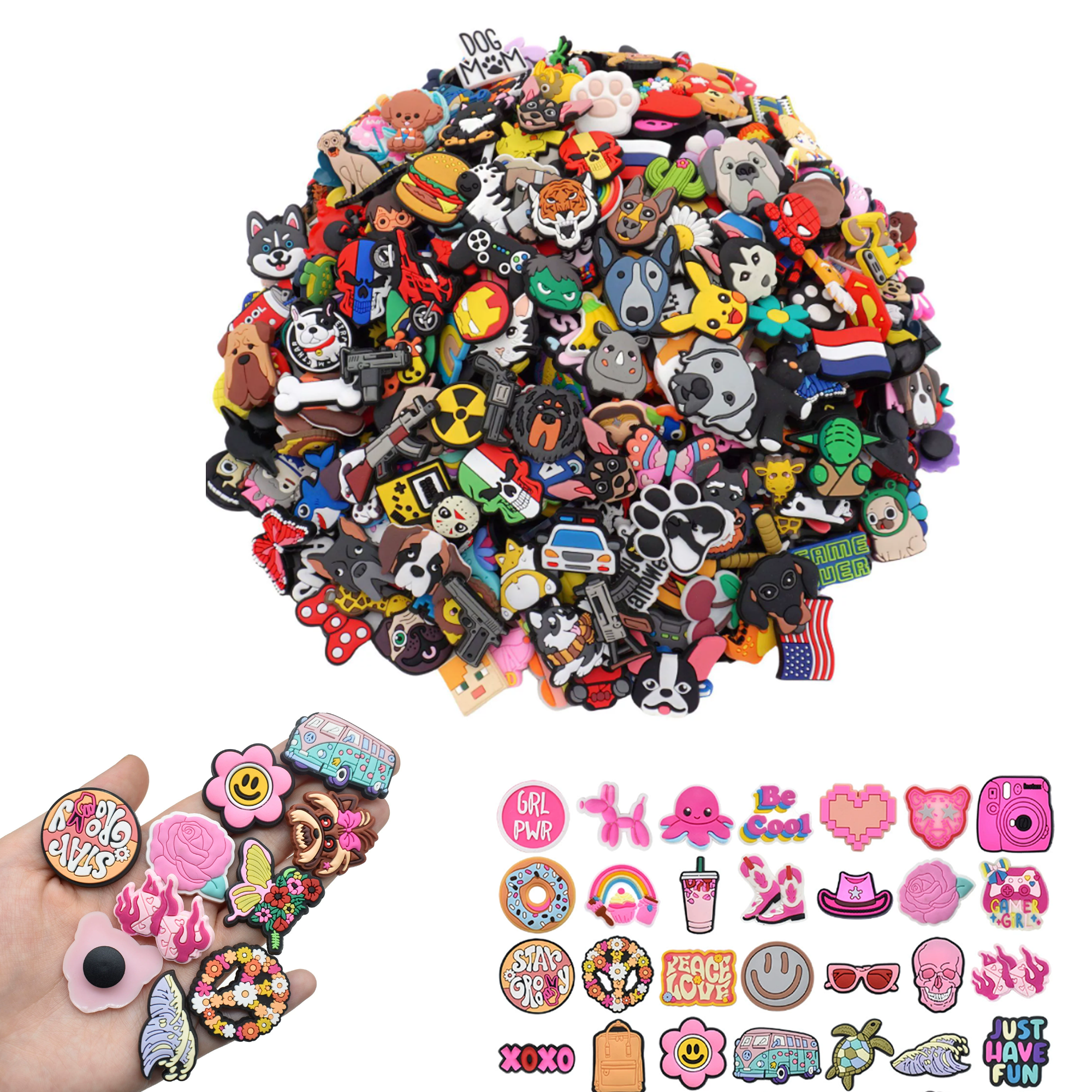 Customized PVC Shoe Charms 1