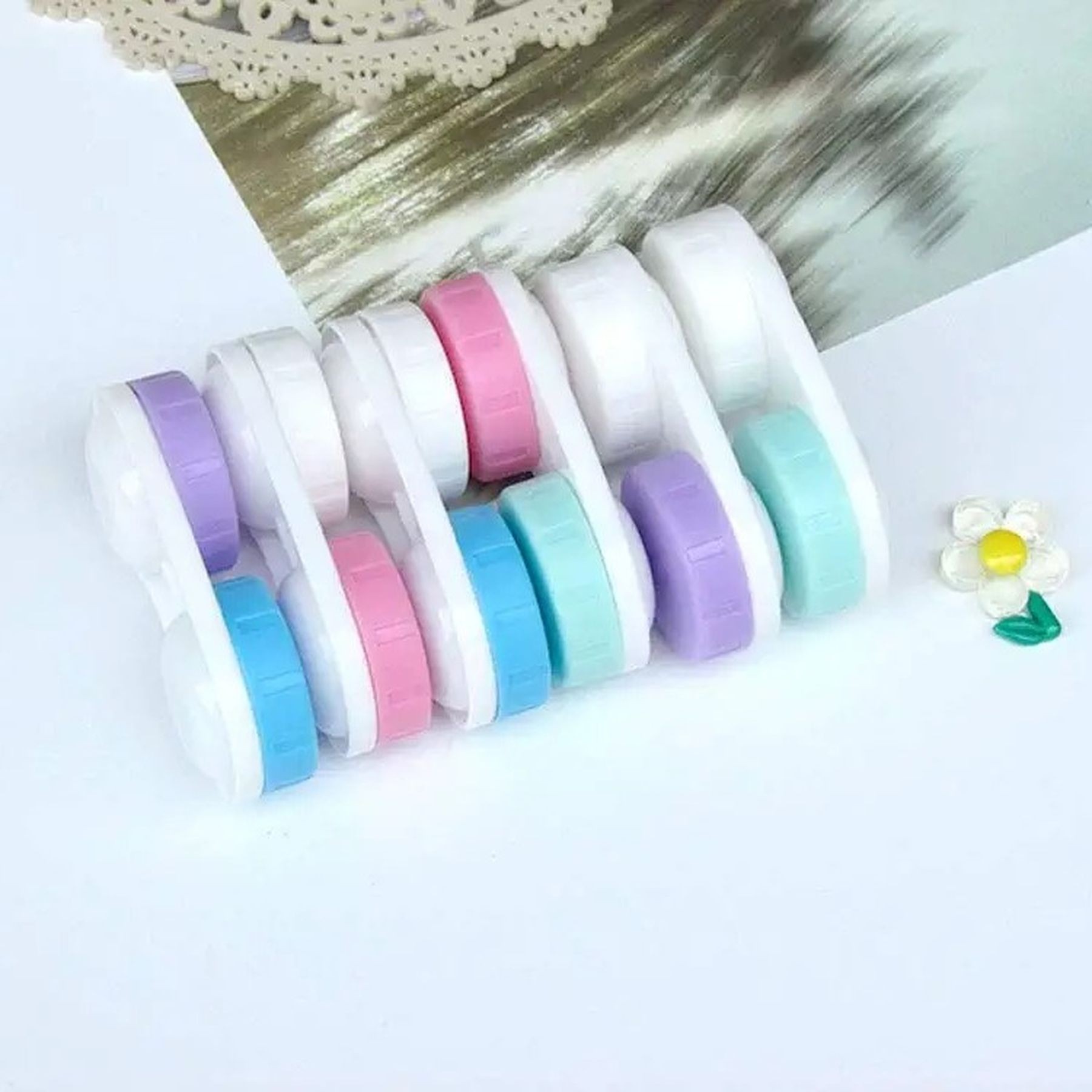 Mini Contact Lens Soak Storage Kit Contact Lens Box 3
