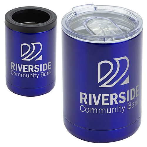 Coventry 12 oz Vacuum Insulated Stainless Steel Tumbler + Can Cooler 8