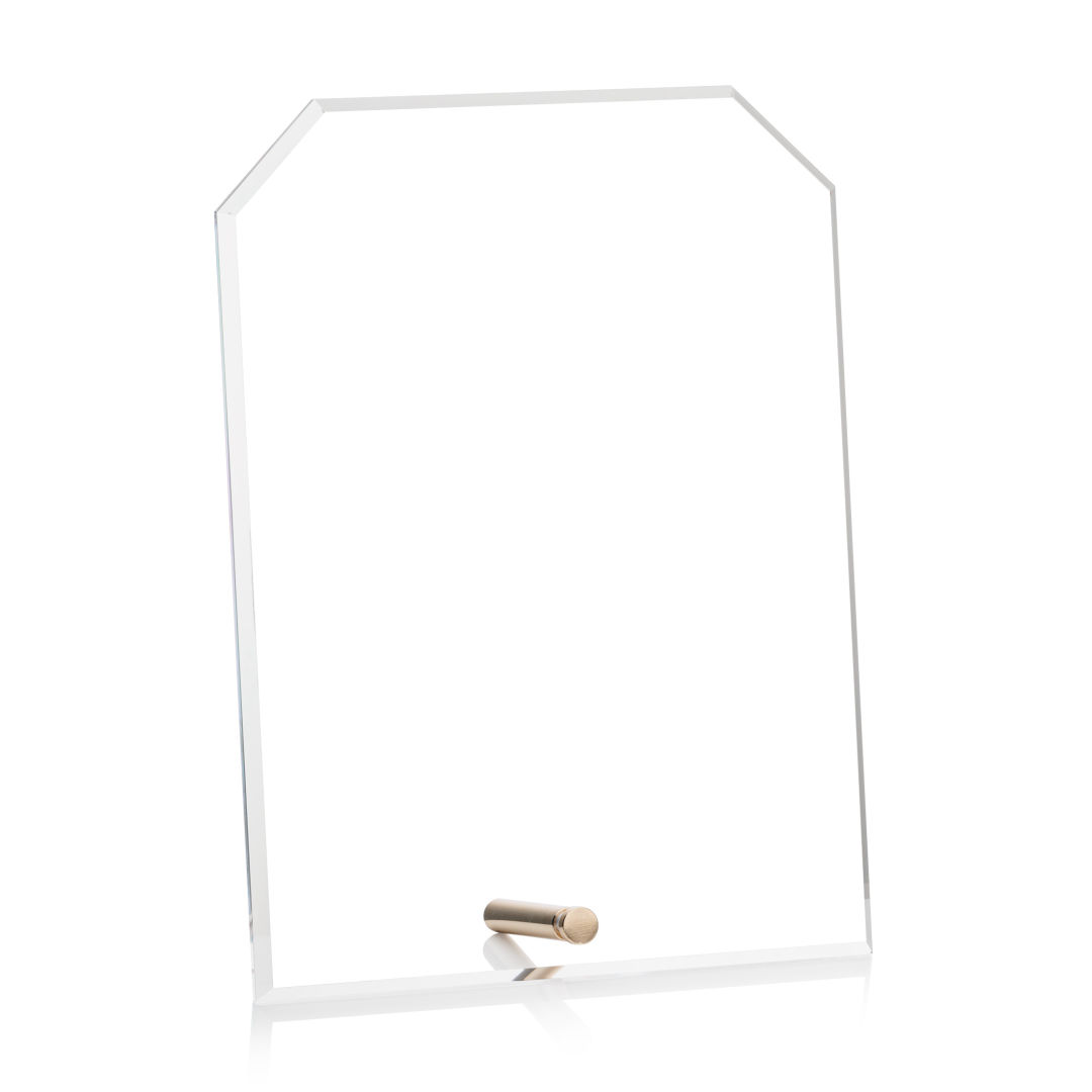 Polaris Clipped Rectangle VividPrint™ Award - Gold 4