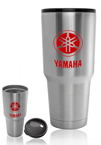 30 oz Stainless Steel Glacier Tumbler with Lid 1
