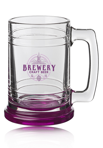 15 oz. Libbey Maritime Glass Beer Mugs 18