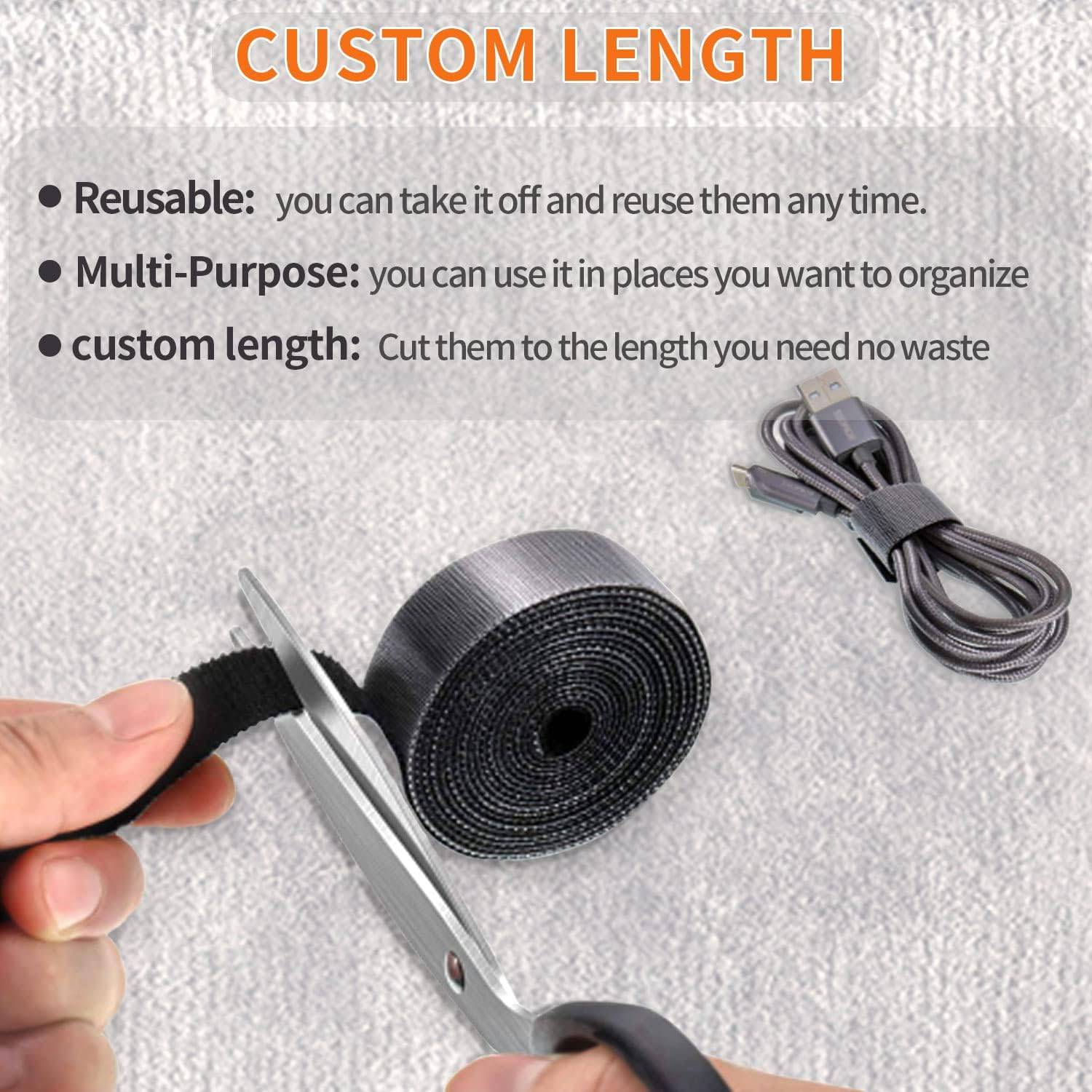 Magic Reusable Cable Straps Ties 5