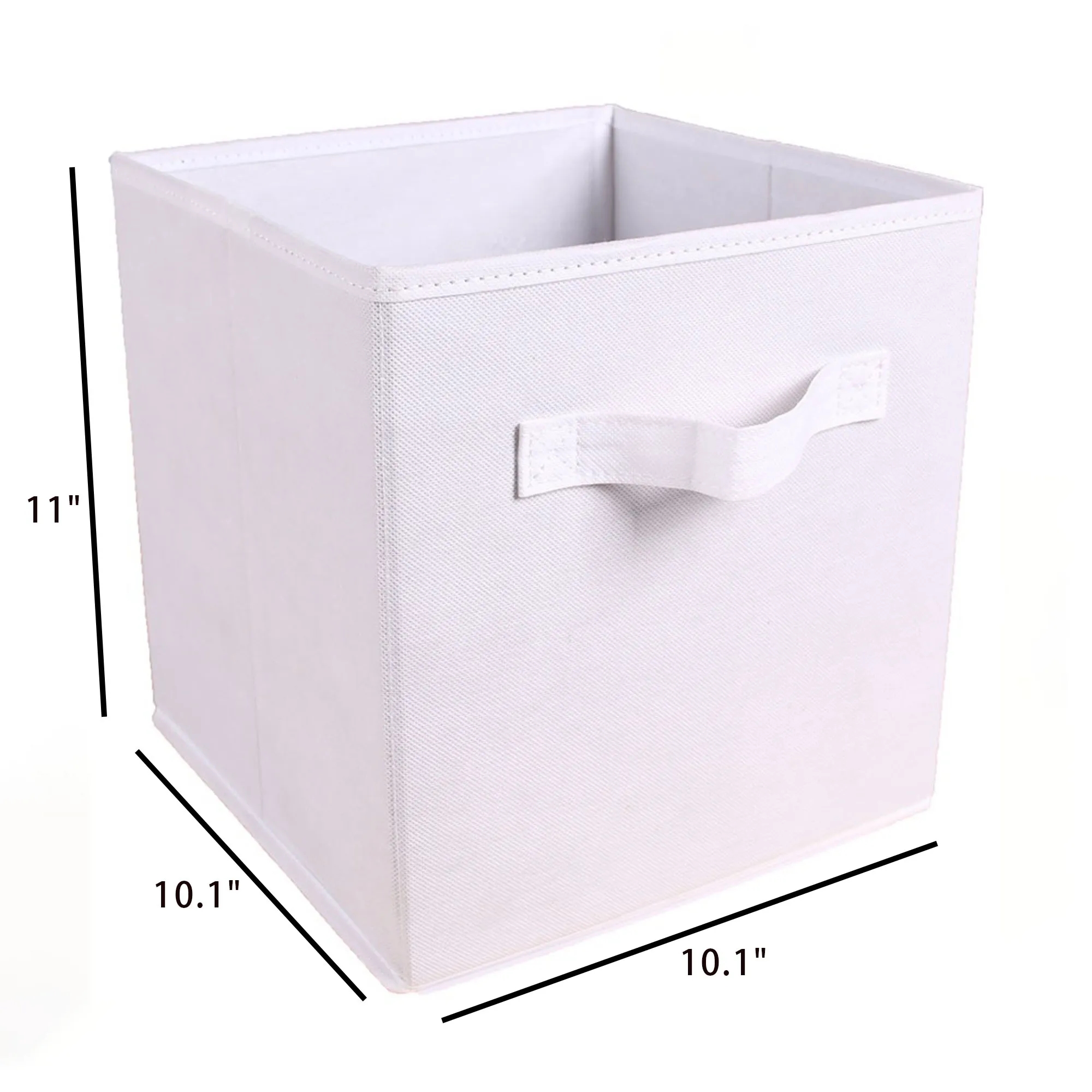 Fabric Storage Box Clothes Organizer With Handle 4