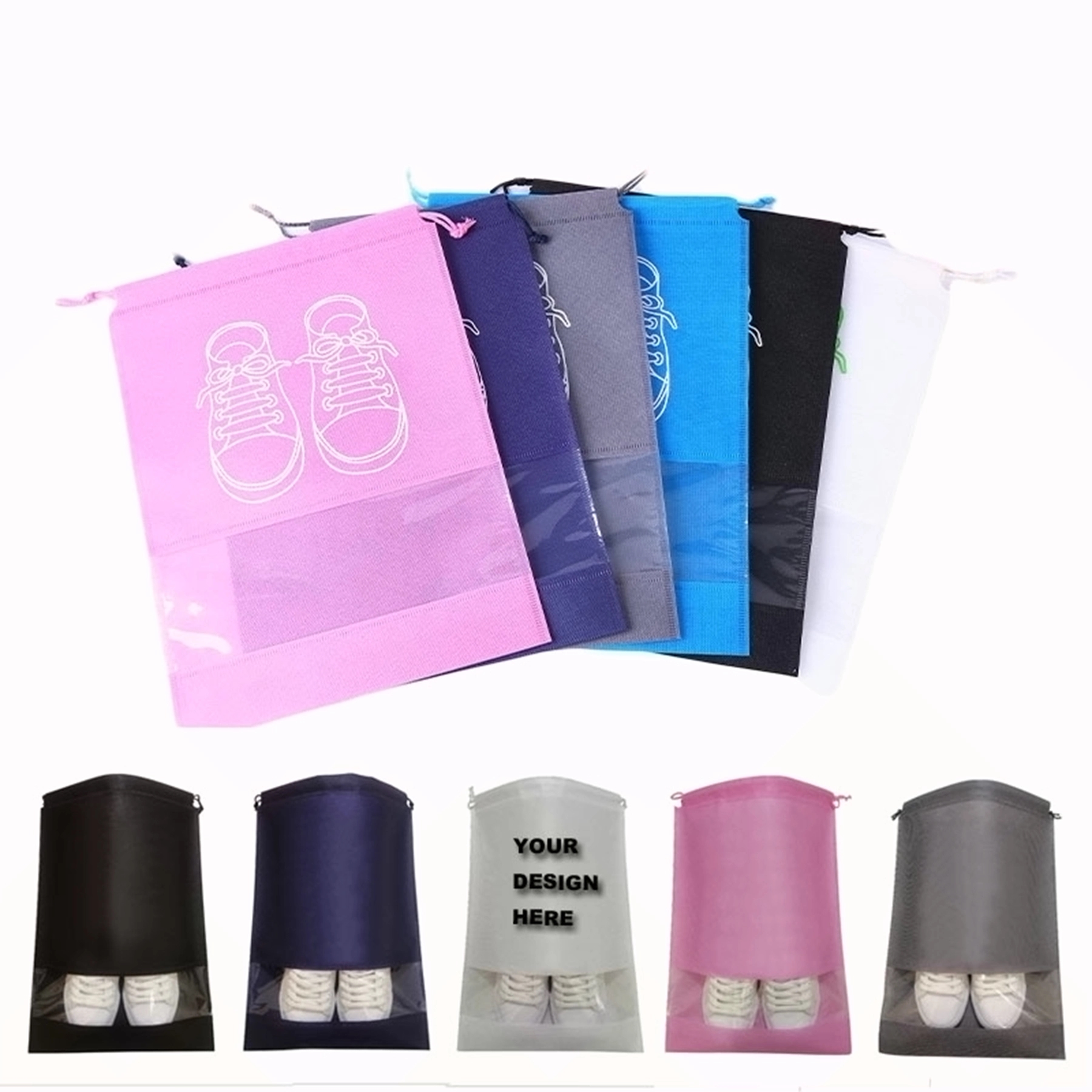 Non Woven Drawstring Shoe Bag 2