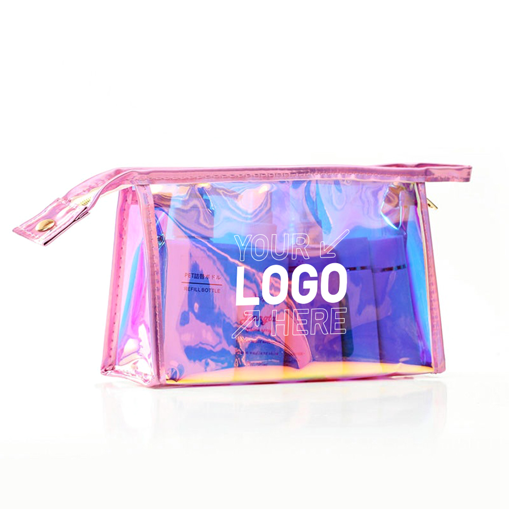 Laser Transparent Makeup Holographic cosmetic bag 3