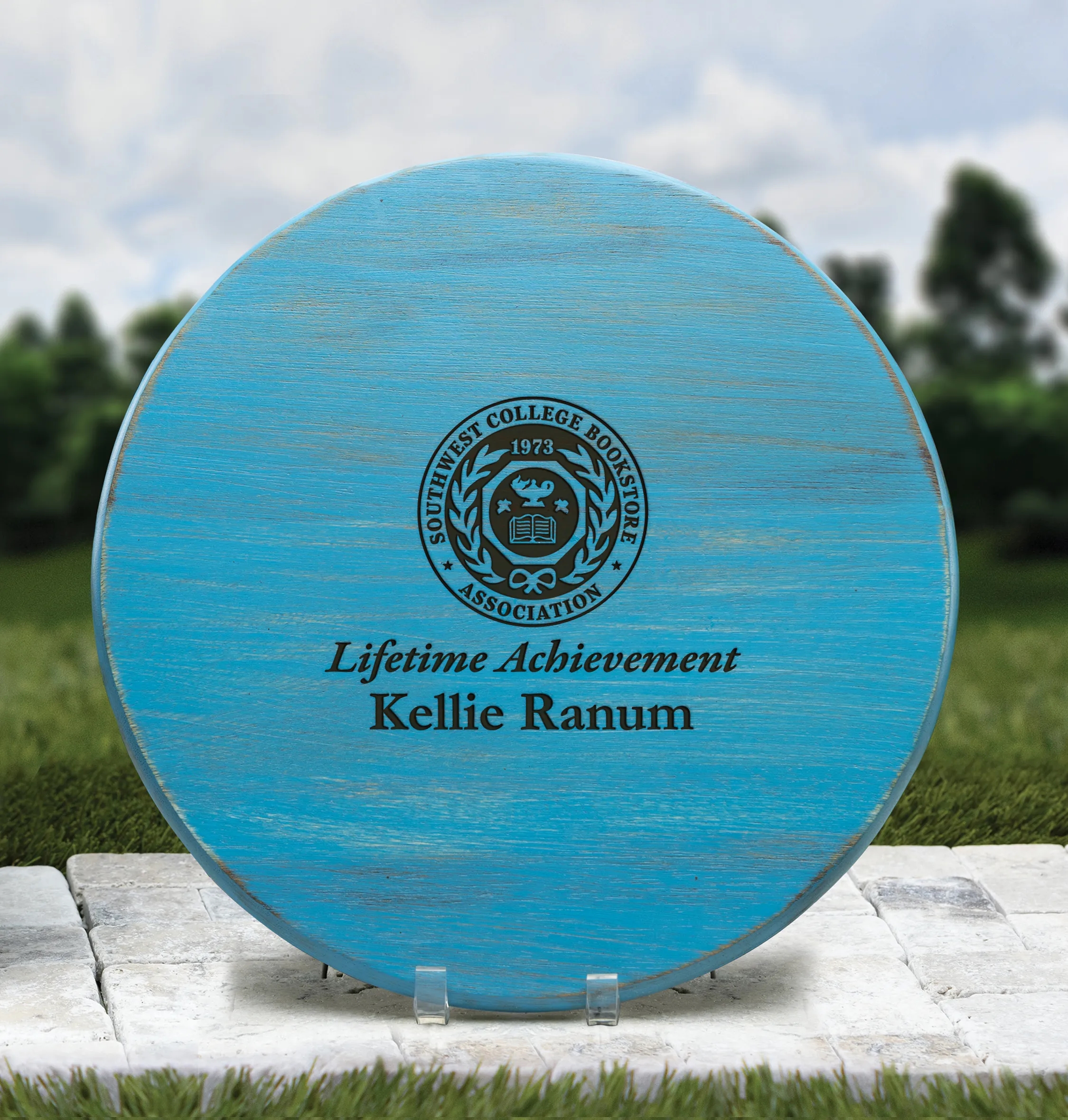 Grand Acacia Wood Round Board 3
