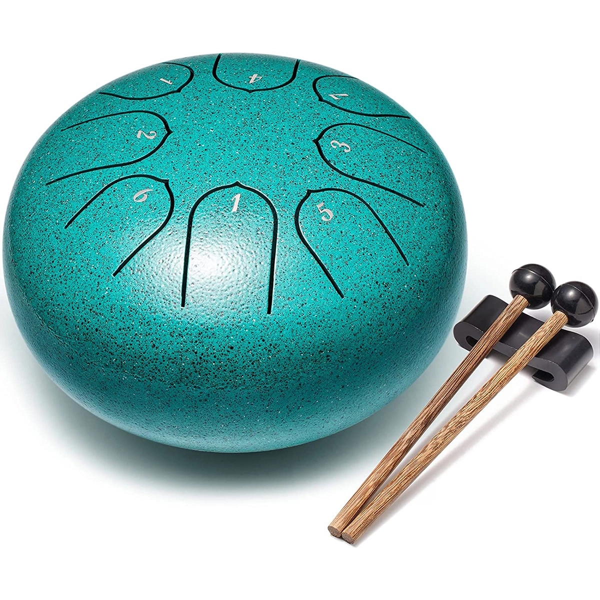 Alloy Steel Tongue Drum 8 Notes 6 Inches Handpan Drums 7