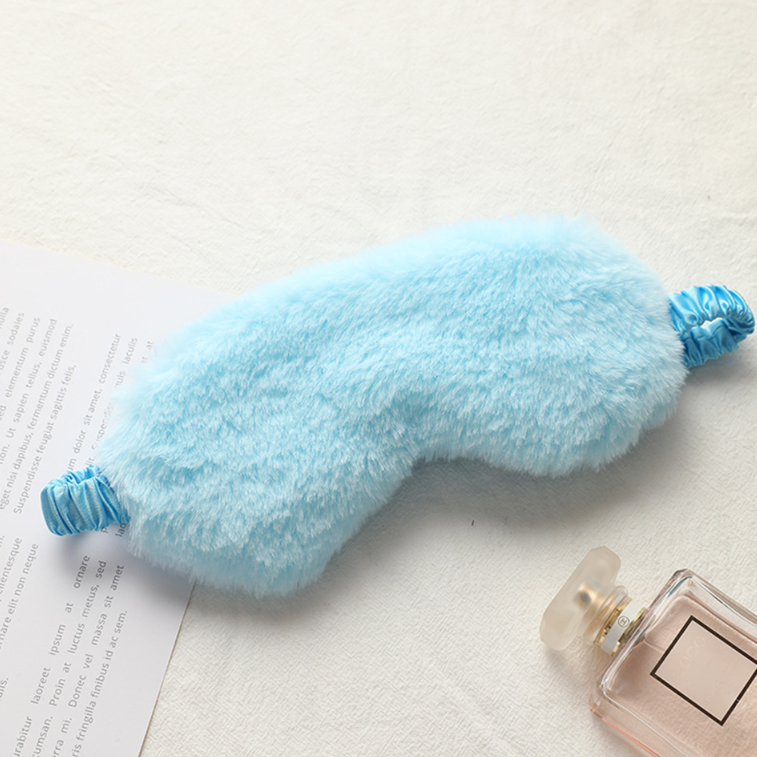Rabbit Hair Blackout Sleep Mask 7