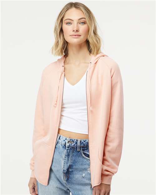 Women's California Wave Wash Full-Zip Hooded Sweatshirt - PRM2500Z 12