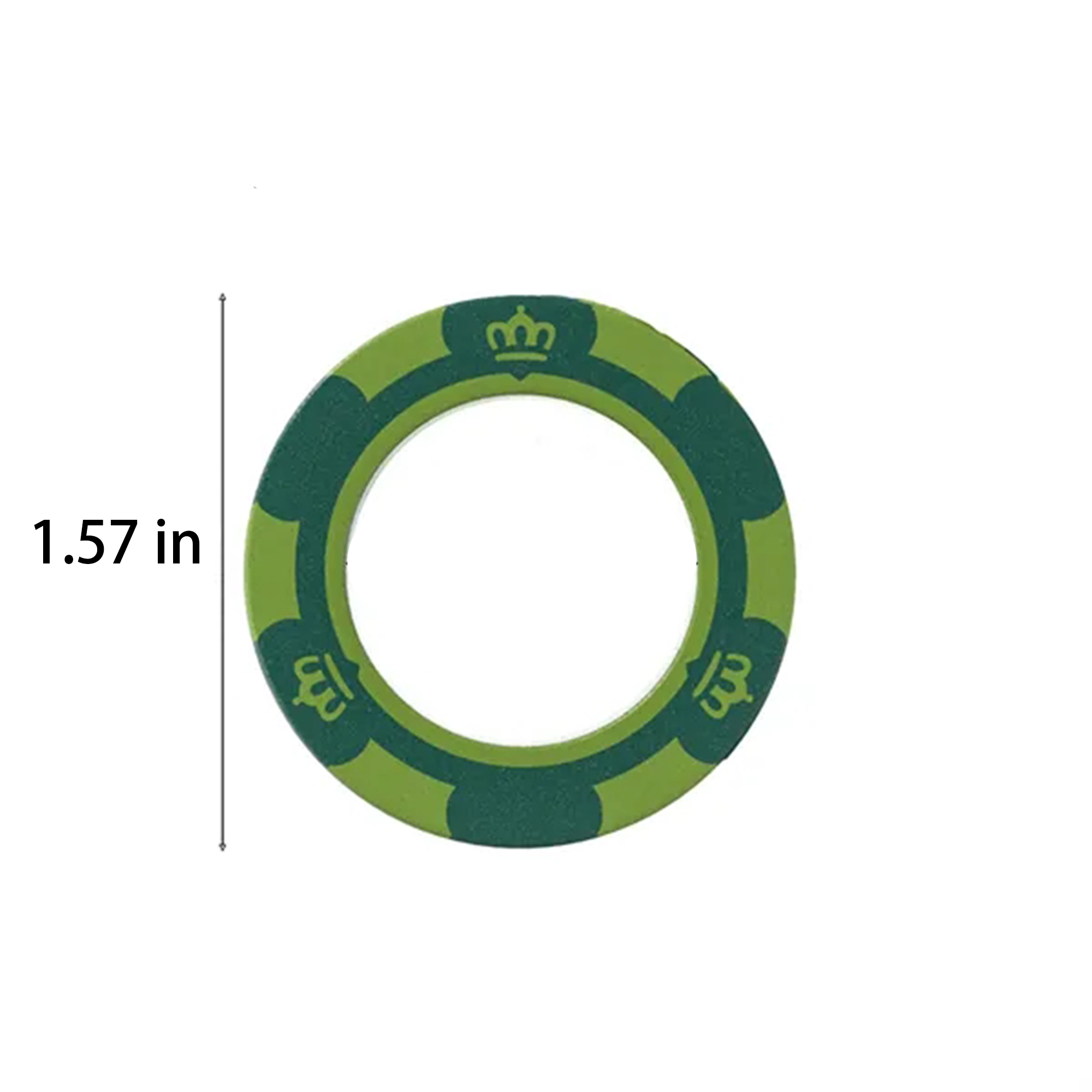 Clay Poker Chip Full Color 3