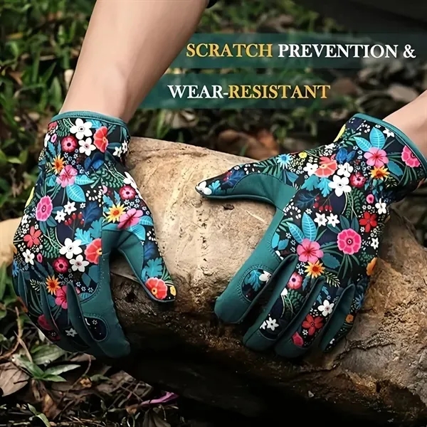 Printed Gardening Glove - Breathable Lightweight Design 6